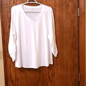 Talbots women's 3/4 sleeve tee